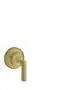 AXOR-HG-AXOR-Citterio-Absperrventil-Unterputz-mit-Hebelgriff-Brushed-Brass-39960950 gallery number 1